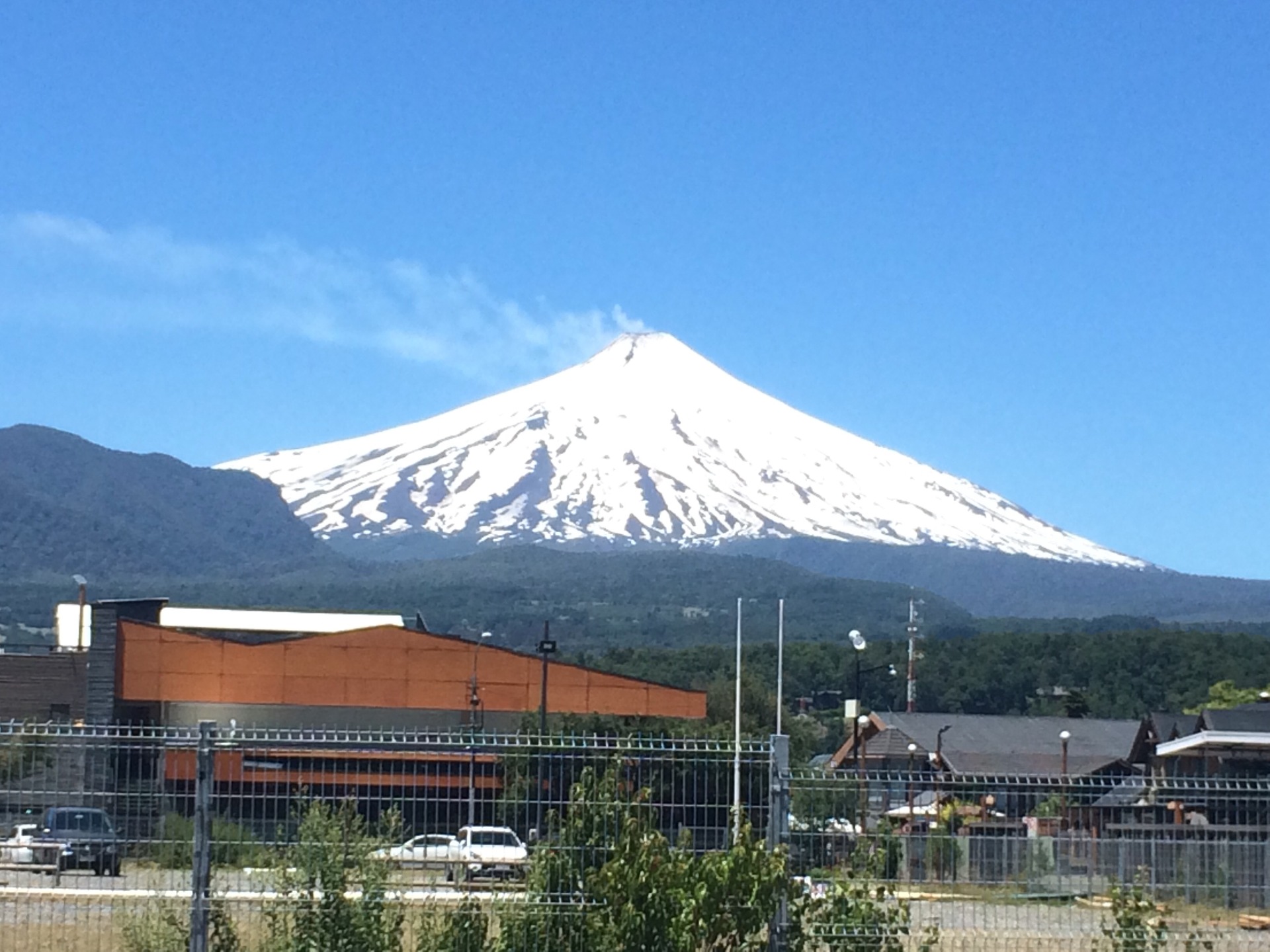 Le volcan Villarrica