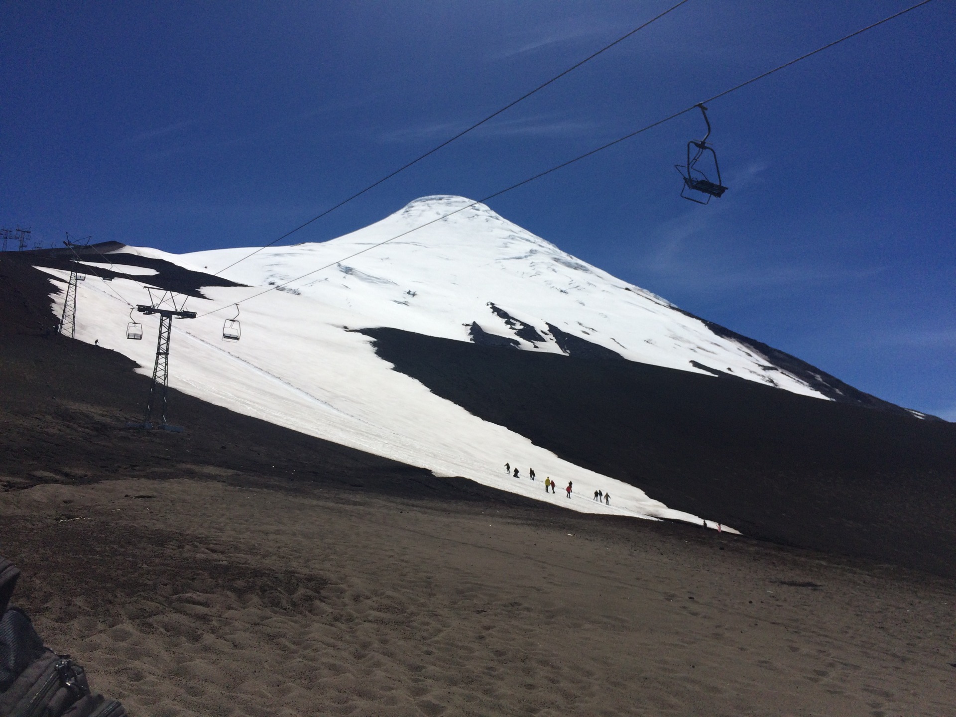 Le sommet de l'Osorno
