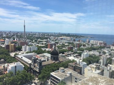 Montevideo vue depuis l'intendance